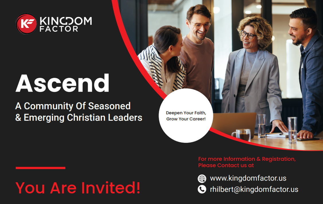 Ascend Leadership invitation flyer