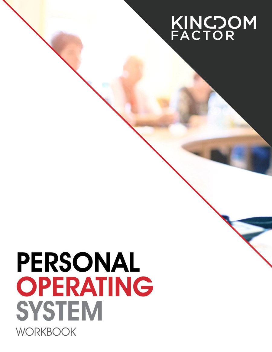 The Kingdom Factor Personal Operating System Workbook cover